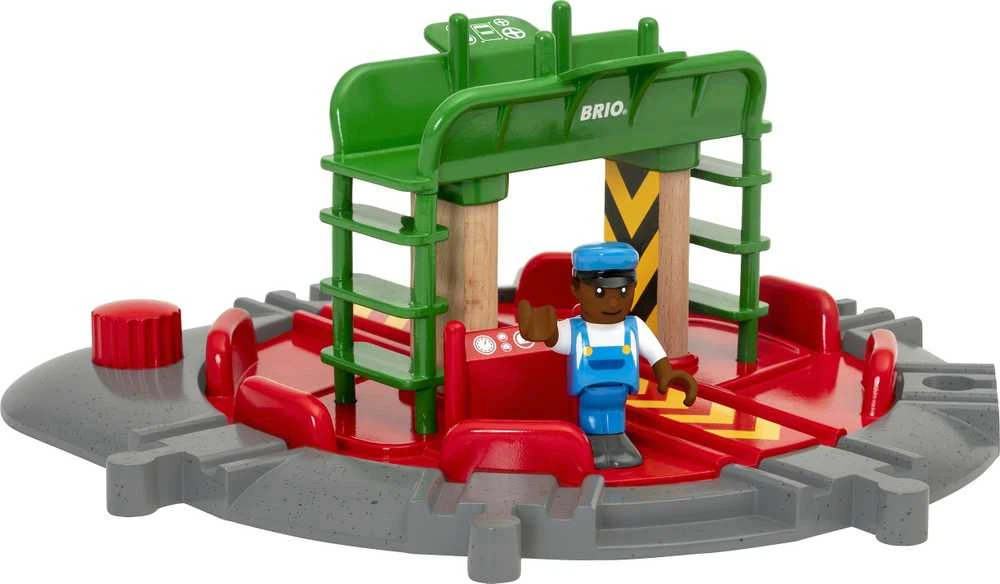 Konstruktorius BRIO World Turntable & Figure 33476