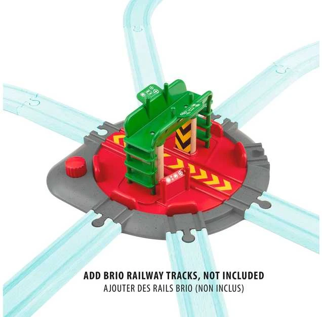 Konstruktorius BRIO World Turntable & Figure 33476