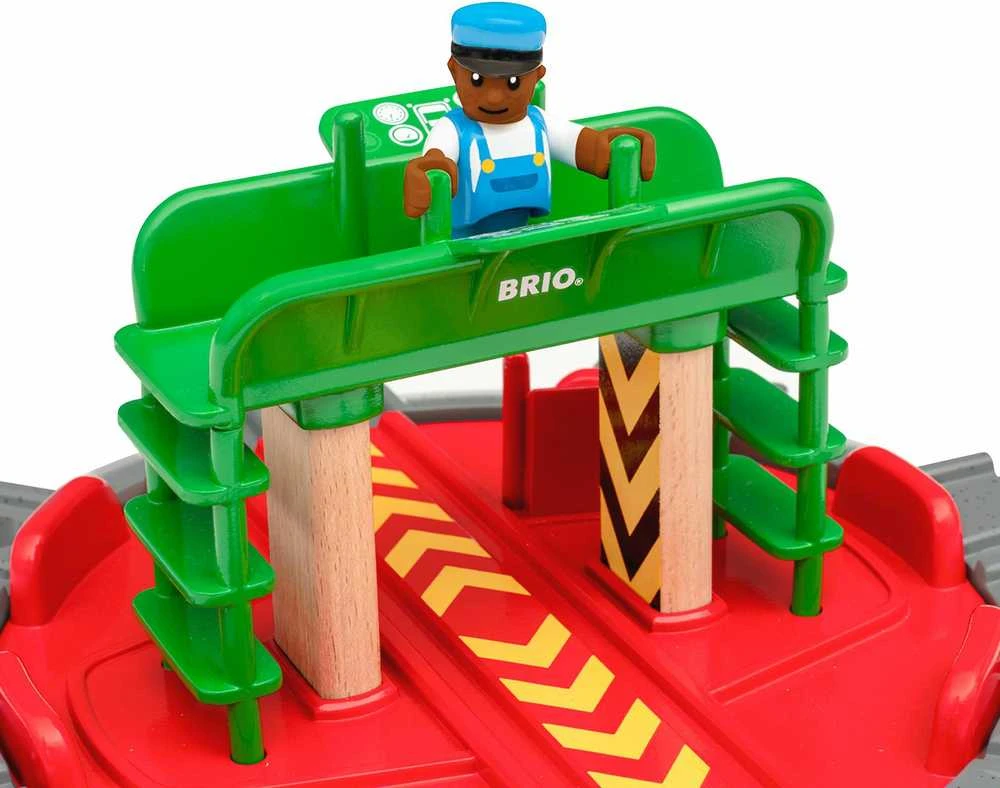 Konstruktorius BRIO World Turntable & Figure 33476