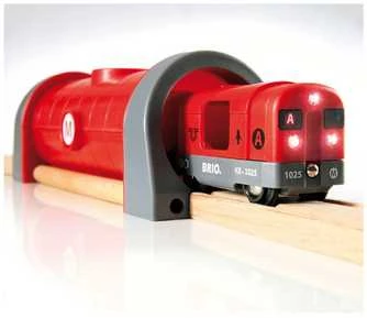 Brio Railway Brio rinkinys su traukinio bėgiais Metro railway, 33513