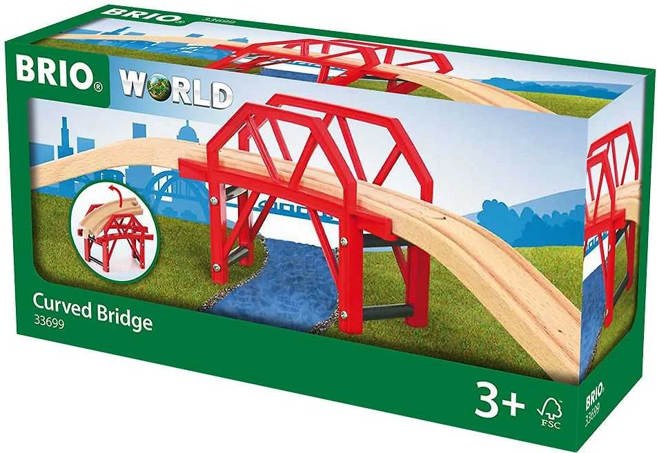BRIO – lenktas tiltas (33699)