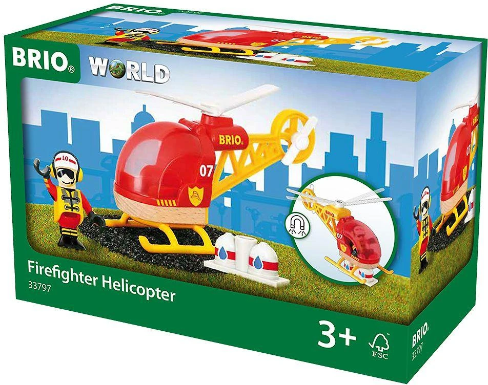 BRIO - Ugniagesių sraigtasparnis (33797)