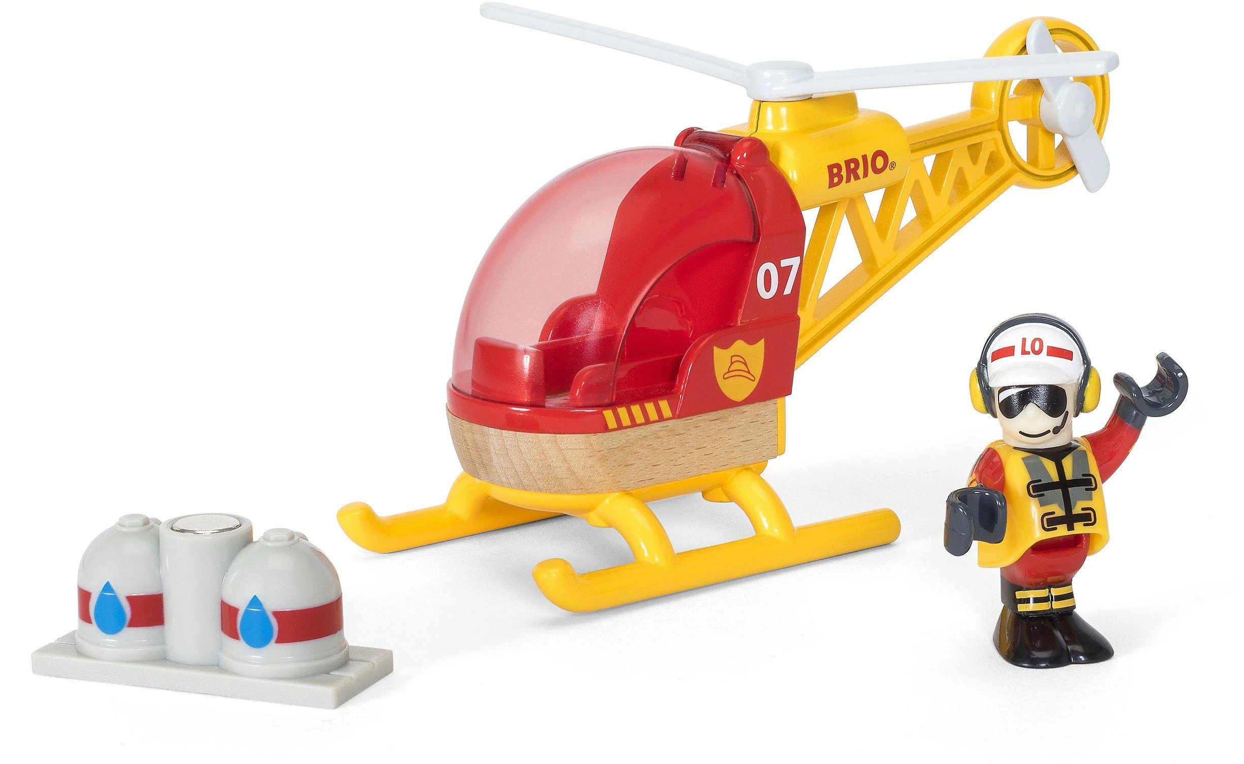 BRIO - Ugniagesių sraigtasparnis (33797)