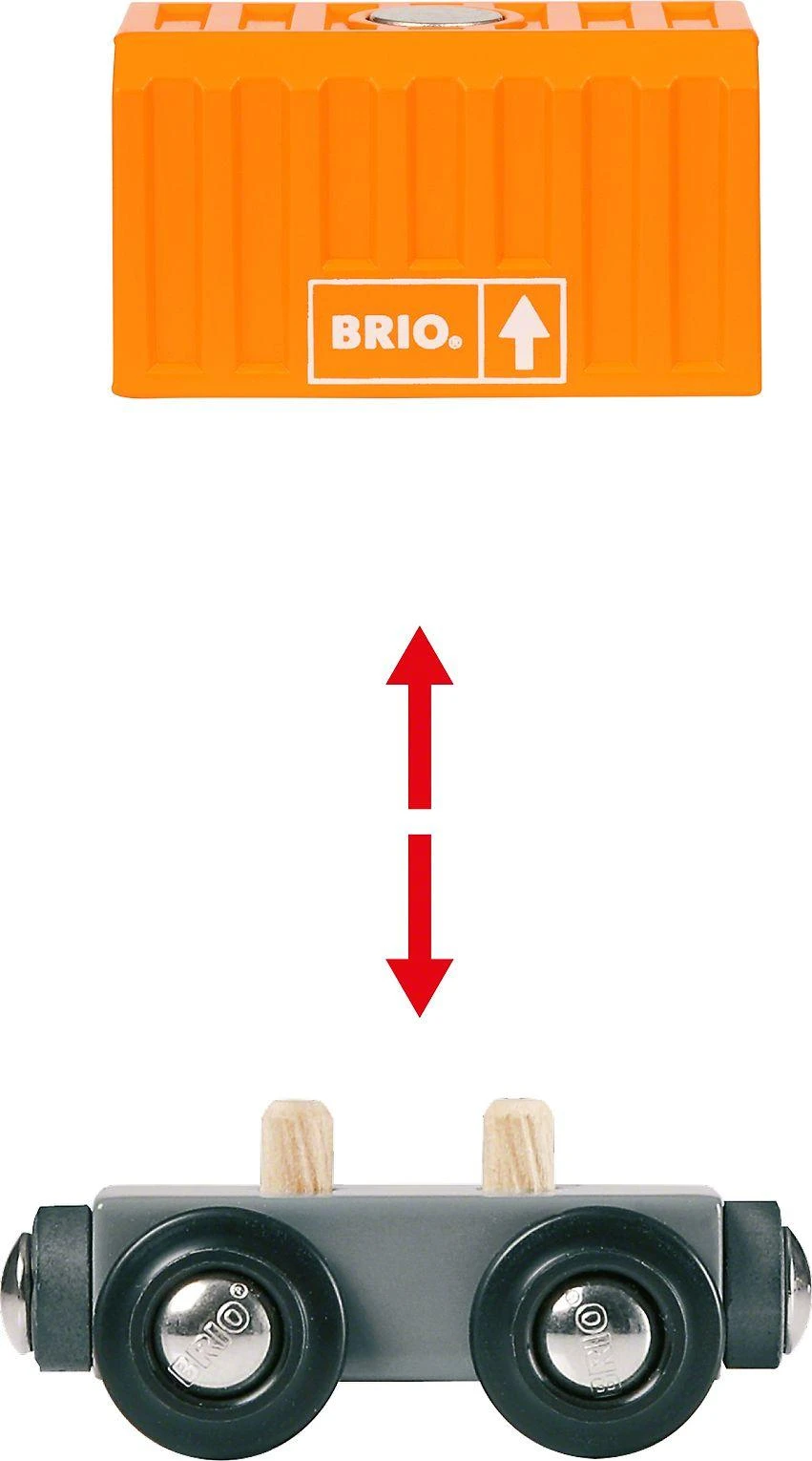 Krovininis traukinys Brio World 33982
