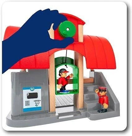 BRIO - Centrinės stoties rinkinys (33989)