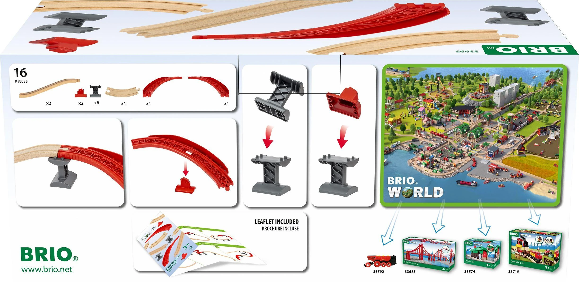 „Brio“ 3D takelių rinkinys (487046)