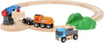 Ravensburger BRIO WORLD Geležinkelio rinkinys su keltuvu