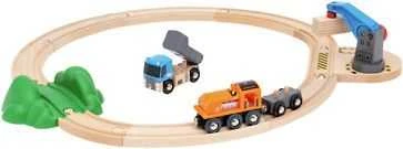 Ravensburger BRIO WORLD Geležinkelio rinkinys su keltuvu