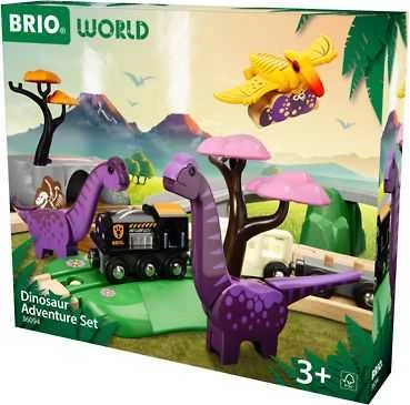 BRIO | WORLD Dinosaur Adventure Set, 36094