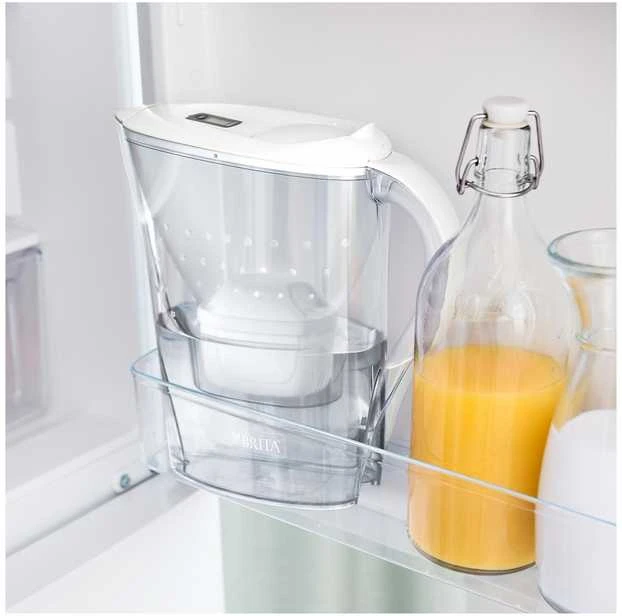 Brita Carafe filtro Marella Blanche (2,4 l) komplekte yra 1 Maxtra Pro viskas viename kasetė