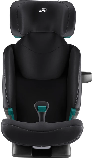 Britax Römer Safefix juoda kėdutė su turkio detalėmis