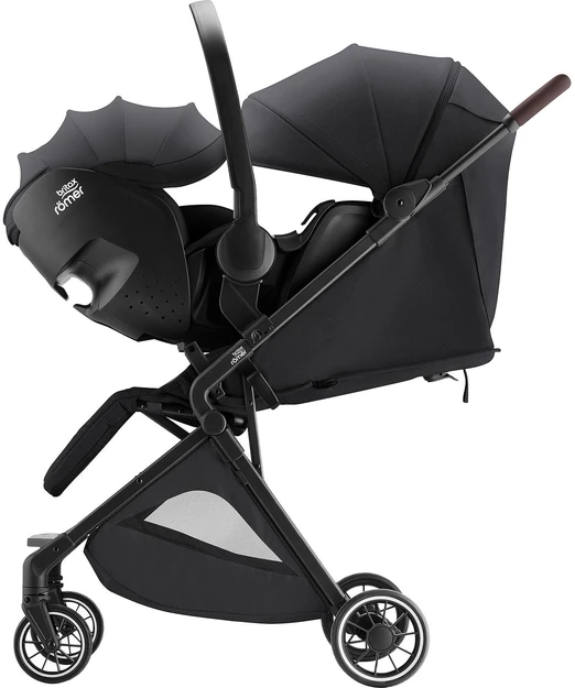 BRITAX RÖMER TIRA matkarattaat, Carbon Juodas