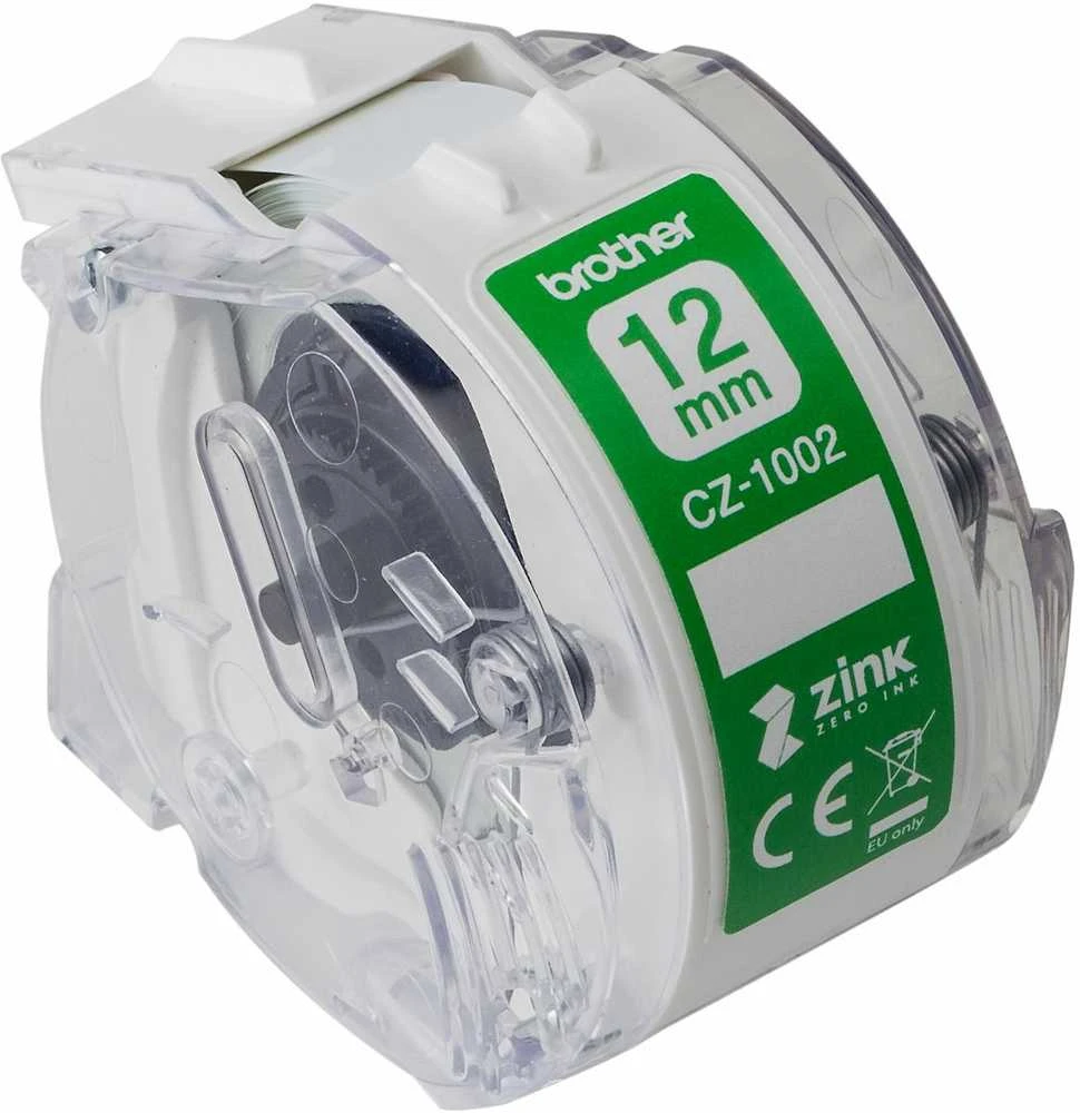 BROTHER CZ1002 spalvota popierinė juosta, 12 mm