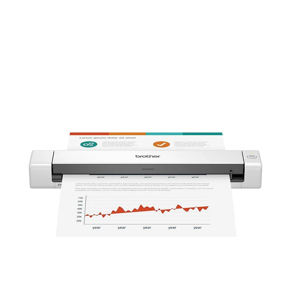 Skeneris BROTHER DS-640 MOBILE SCANNER, USB