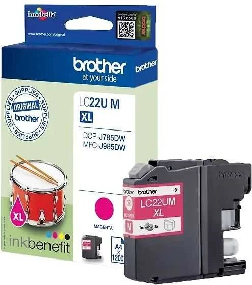Brother LC-22UM | Rašalo kasetė | Magenta
