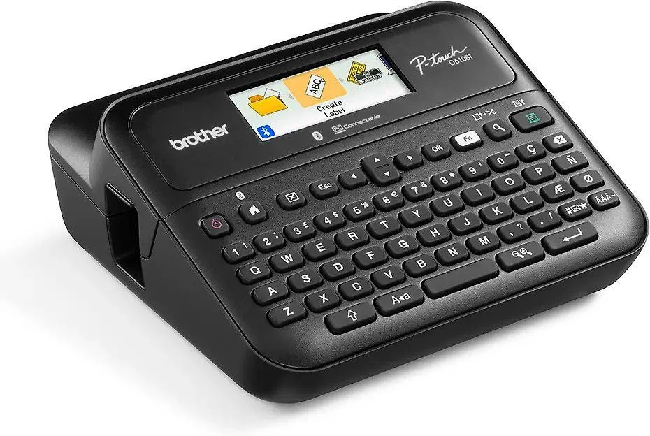 BROTHER PT-D610BTVP DESKTOP LABEL THERMO Spausdintuvas, BT, 30MM/SEC + CASE + SAMPLE TAPE, Spalvotas DISPLAY
