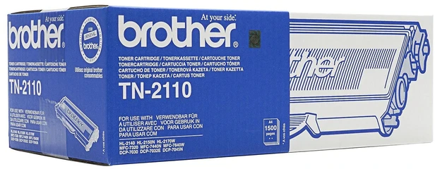 Brother TN-2110 Toneris Cartridge, Juodas