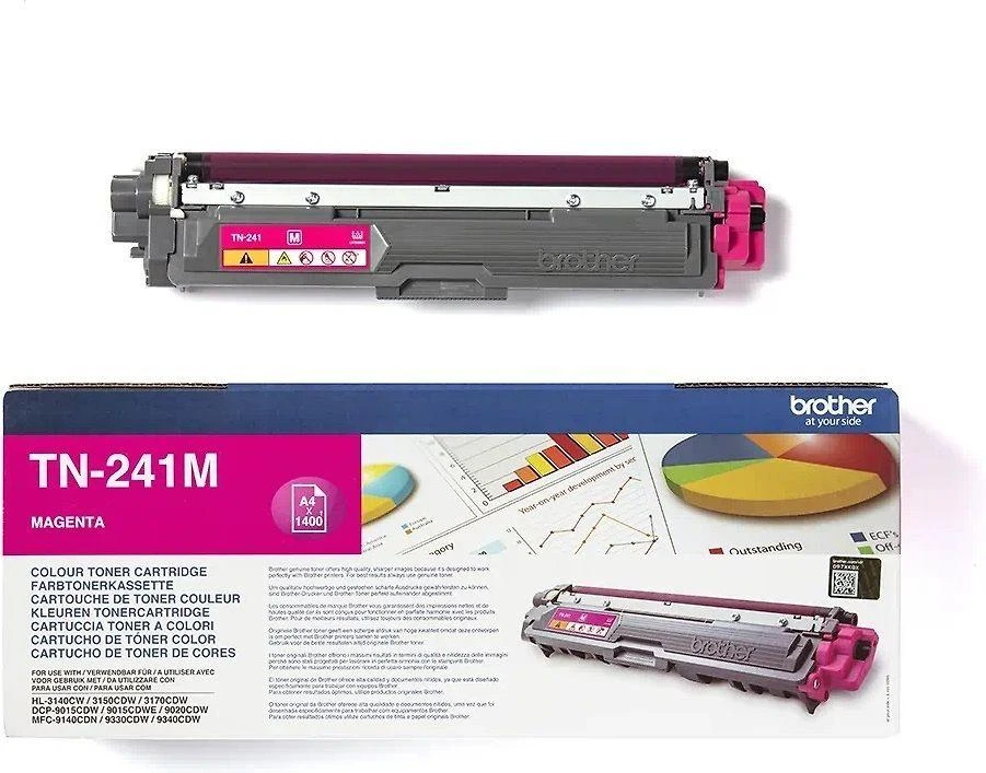 BROTHER TN-241M TONERIS MAGENTA 1400P