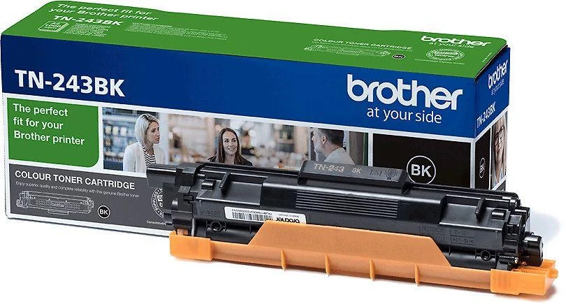 BROTHER TN-243BK Juodas Tonerio Kasetė, Išeiga 1000 Puslapių