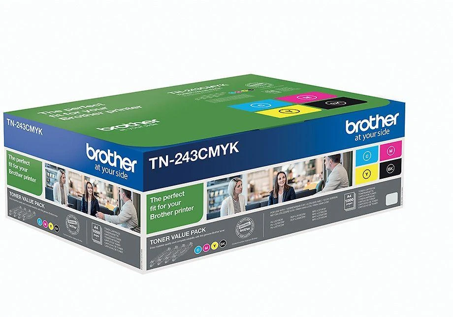 Toneris Brother TN243CMYK | 1000 psl.| DCP-L3510CDW, DCP-L3550CDW,