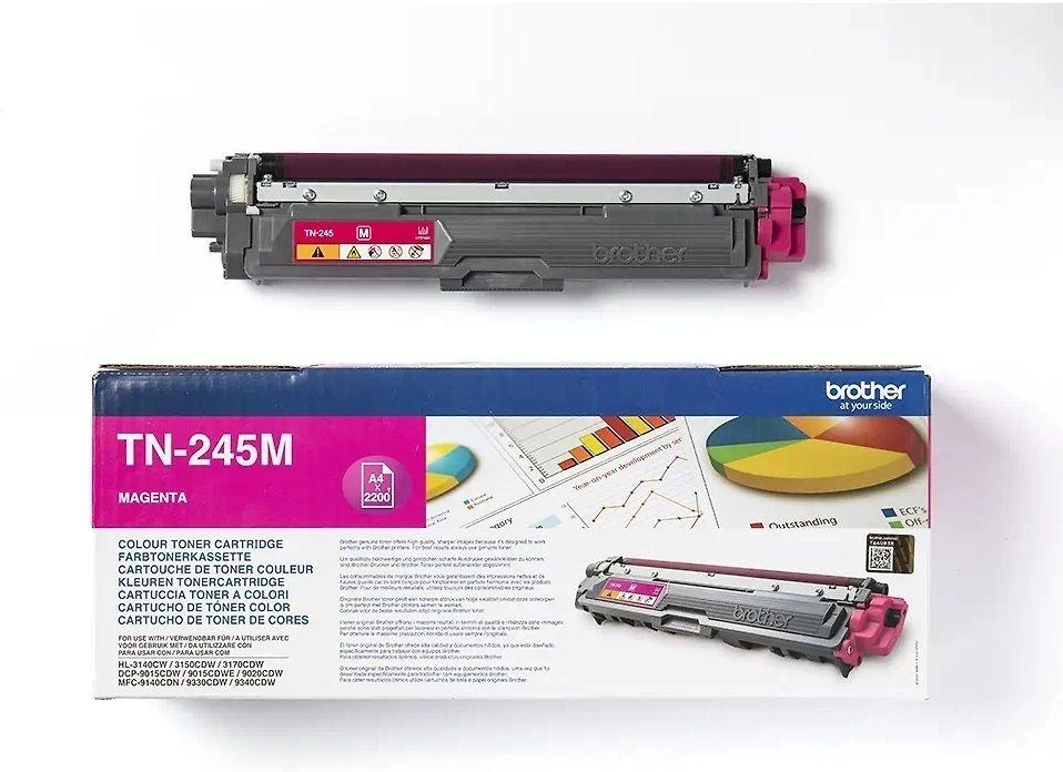 BROTHER TN-245M TONER HIGH MAGENTA 2200P