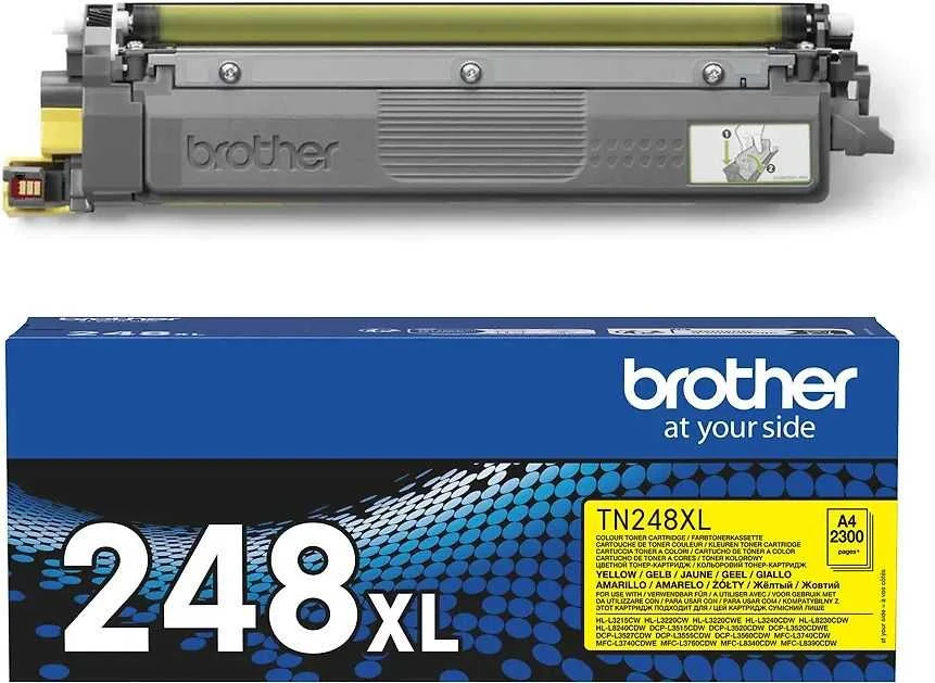 BROTHER TN248XLY TONER Geltonas 2300P