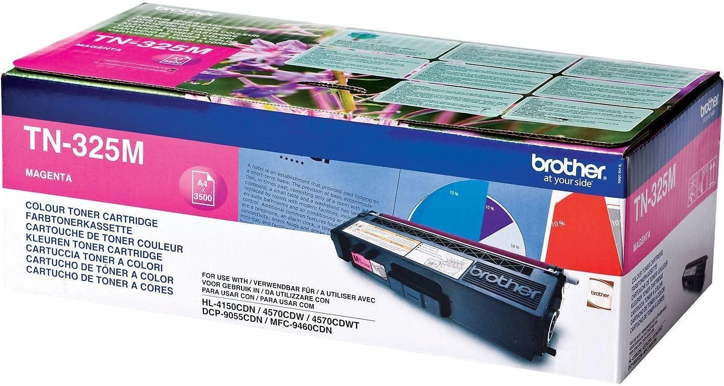 BROTHER TN-325M TONERIS HIGH MAGENTA 3500P