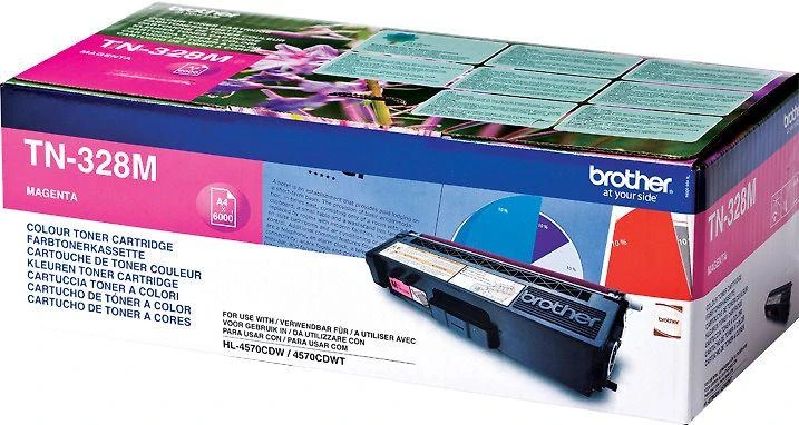 BROTHER TN328M TONER S.HIGH MAG. 6000P