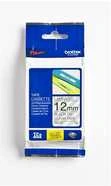Brother Brolis | TZe-131 laminuota juosta | Juodas ant Clear | TZe | 8 m | 1,2 cm