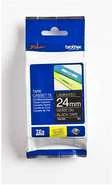 Brother | TZe-355 Laminated Tape | Baltas on Juodas | TZe | 8 m | 2.4 cm