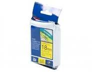 Brother | TZe-641 Laminated Tape | Juodas On Geltona | TZe | 8 m | 1.8 cm