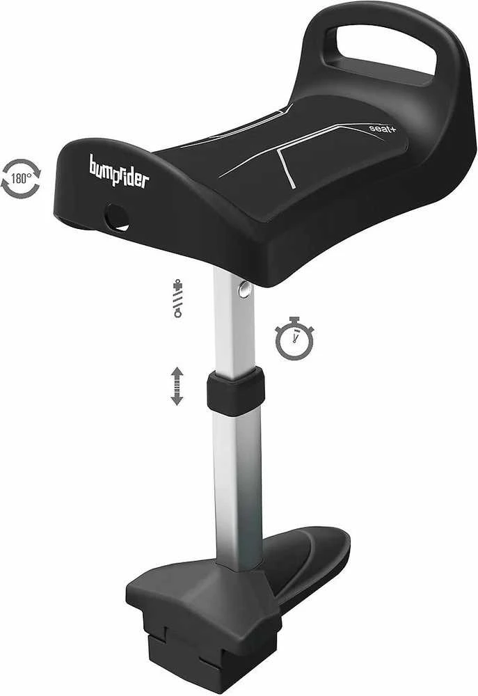 Bumprider Papildoma kėdutė vyresniam vaikui - juoda