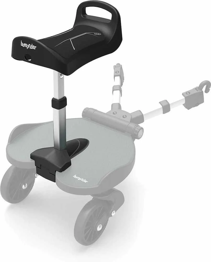 Bumprider Papildoma kėdutė vyresniam vaikui - juoda
