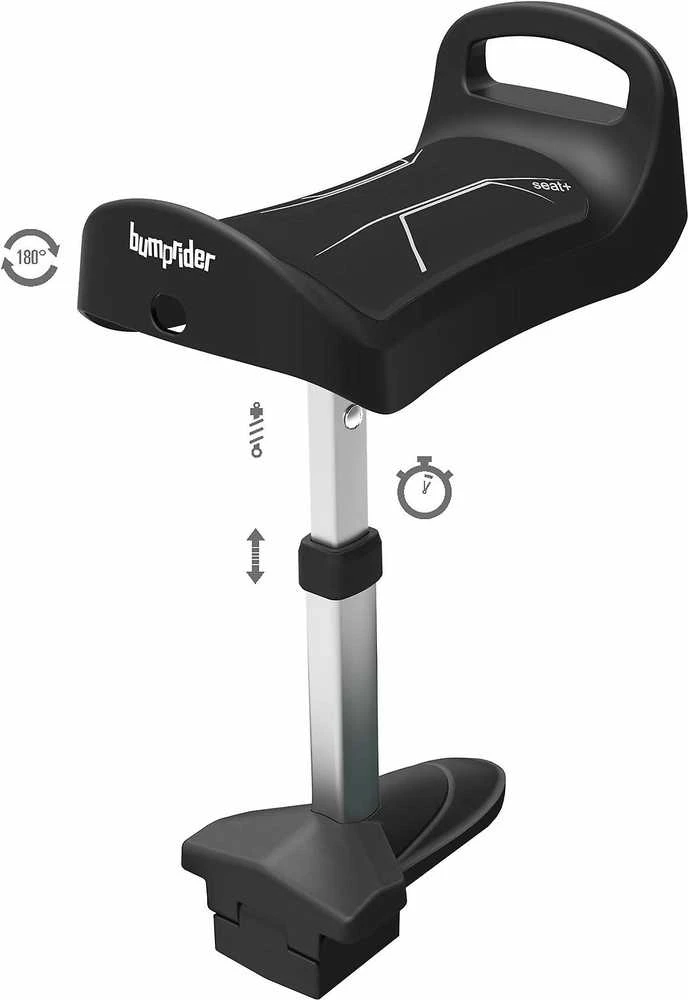 Bumprider Papildoma kėdutė vyresniam vaikui - pilka