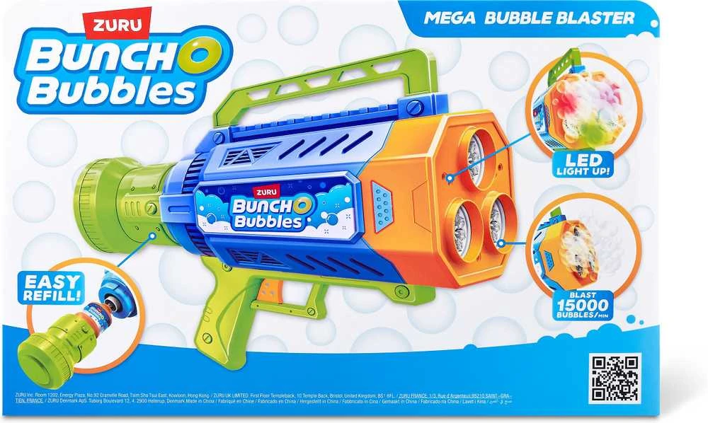 Bunch O Bubbles BUBBLE WOW WOW A BUBBLE Didelis burbulų šautuvas