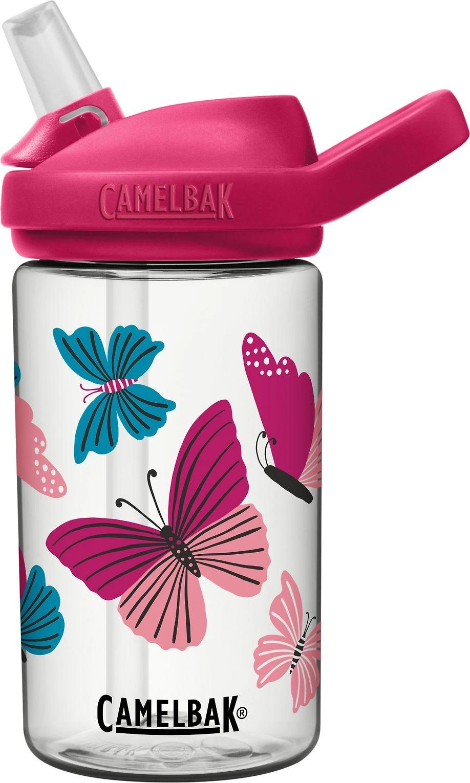 CamelBak Eddy+ Kids vaikiška gertuvė 0,4 l, drugeliai