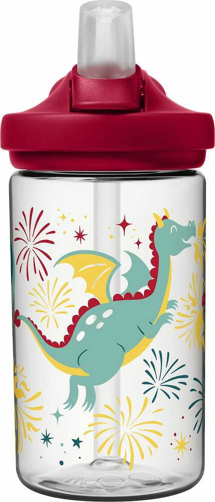 Camelbak Eddy+ Kids Bottle 0,4L – fejerverkų drakonas LE