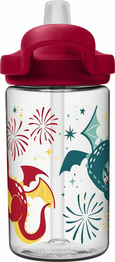Camelbak Eddy+ Kids Bottle 0,4L – fejerverkų drakonas LE