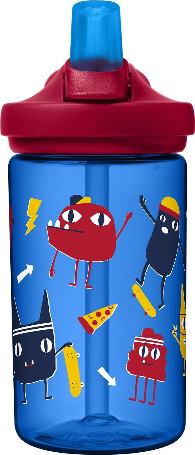 JAV CamelBak Eddy+ kids 0.4 L skate monsters gertuvė