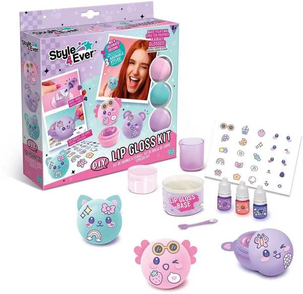 Canal Toys „STYLE 4 EVER“ „pasidaryk pats“ lūpų balzamo rinkinys „Kawai Style“