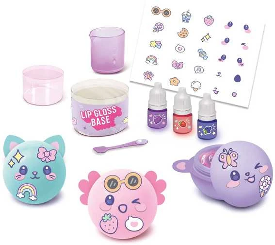 Canal Toys „STYLE 4 EVER“ „pasidaryk pats“ lūpų balzamo rinkinys „Kawai Style“