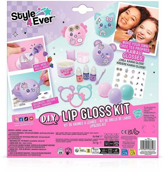 Canal Toys „STYLE 4 EVER“ „pasidaryk pats“ lūpų balzamo rinkinys „Kawai Style“