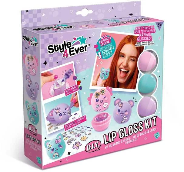 Canal Toys „STYLE 4 EVER“ „pasidaryk pats“ lūpų balzamo rinkinys „Kawai Style“