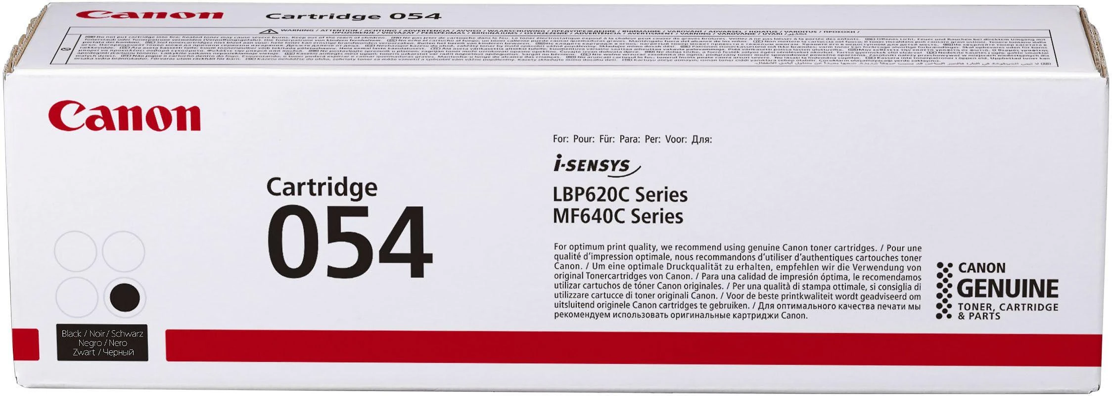 Canon 054 | Toneris cartridge | Juodas