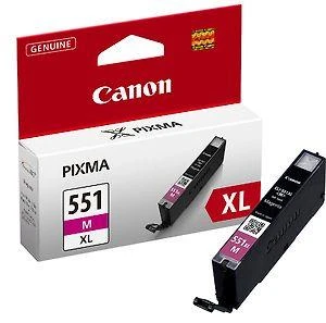 CANON 1LB CLI-551XLM rašalo kasetė purpurinė didelės talpos 680 puslapių 1 pakuotė XL