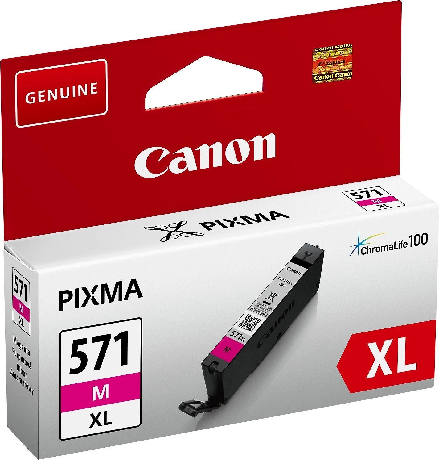 Canon CLI-571M XL | Rašalo kasetė | Magenta