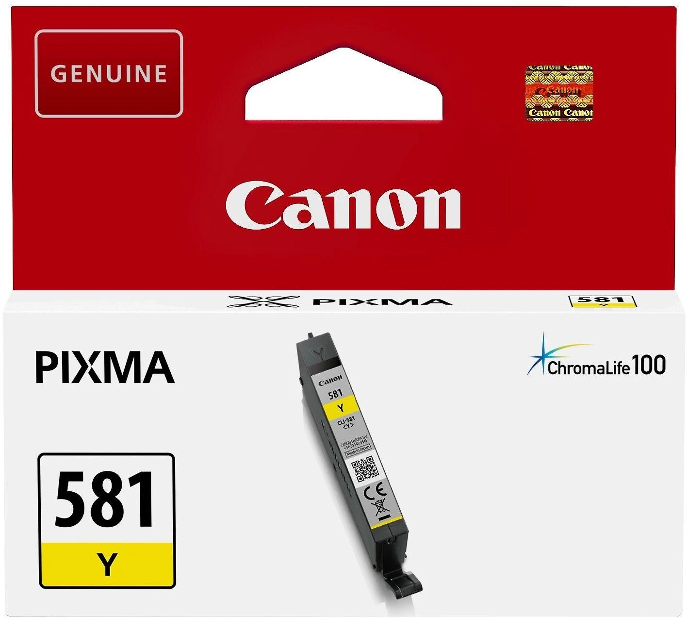 Canon CLI-581Y rašalo kasetė, geltona