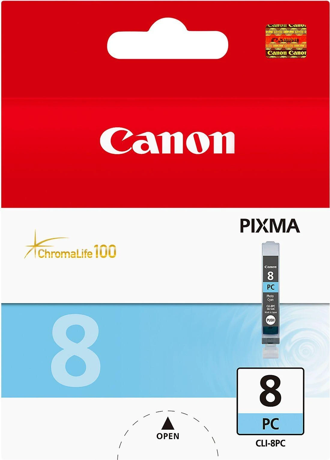 Canon CLI-8 (0624B001), foto žydra kasetė