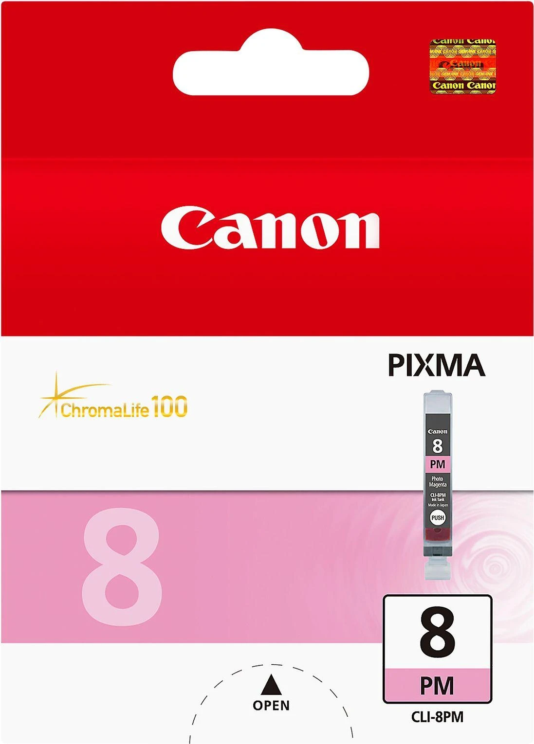 Canon CLI-8PM rašalo kasetė, foto rausvai raudona