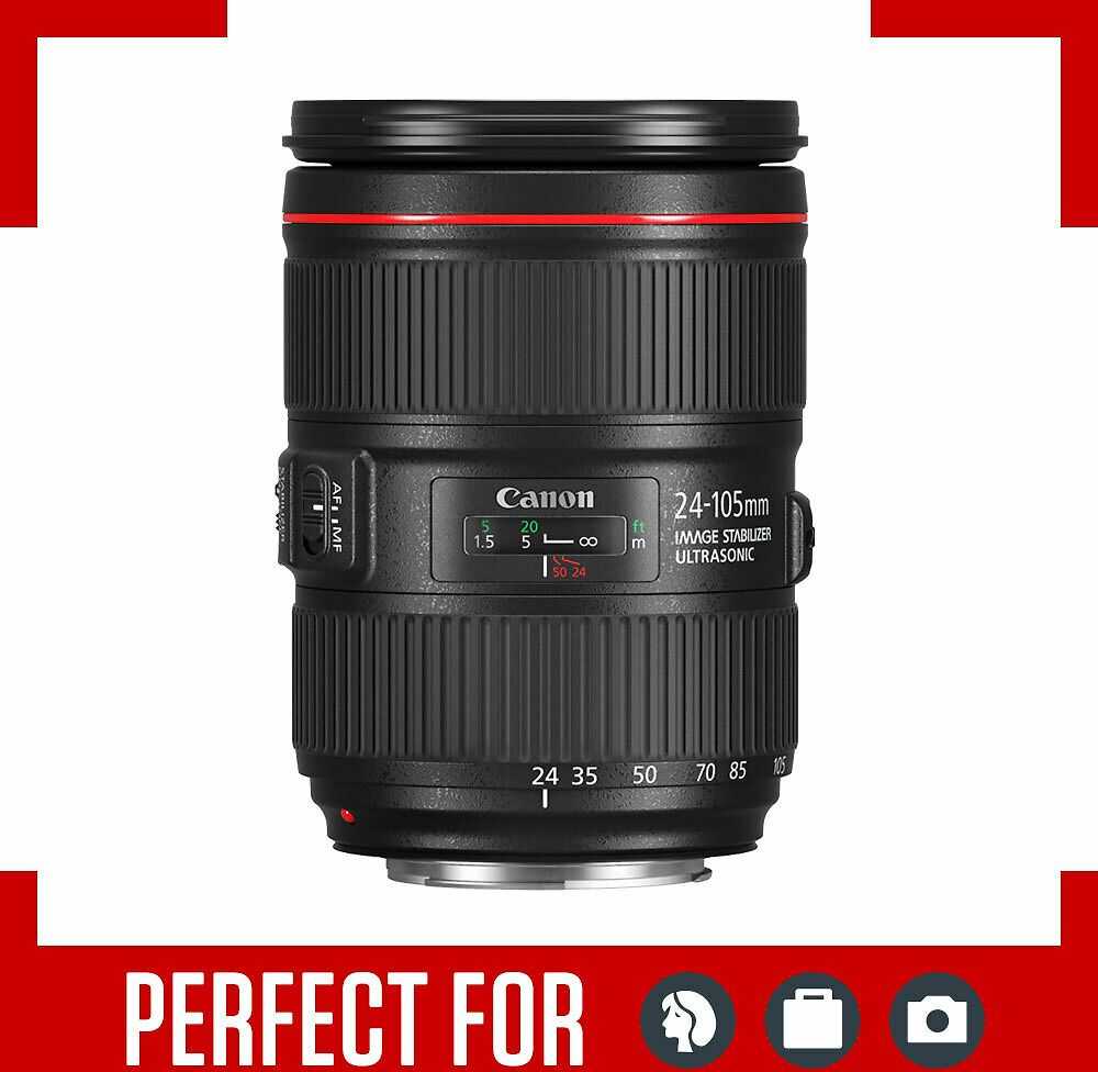 Objektyvas Canon 24-105mm F/4.0L EF IS II USM